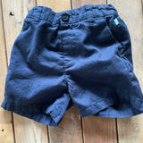 Navy Shorts | 9-12 mo