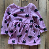 Black Cat Dress | 9-12 mo | Cat & Jack