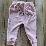 Pink Kitty Butt Pants | 9-12 mo | Carter's