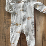 Planes, Trains, and Automobiles Zip Up Pajama | Carter's