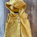 Yellow Hoodie Vest | 18-24 | Carter's