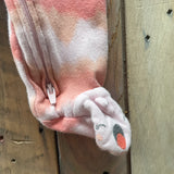 Chevron Tye Dye Flamingo Zip Up Pajama | Carter's