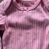 Pink Ribbed Long Sleeve | Carter's