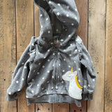 Polka Dot & Unicorn Fleece Hoodie | Carter's