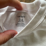 White Long Sleeve | 3-6 mo | Carter's