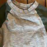 Color Block Baseball Long Sleeve Onesie | Garanimals