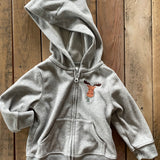 Little Moose Fleece Hoodie | 3-6 mo | Carter's