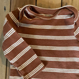 Brown Striped Long Sleeve Onesie | Carter's