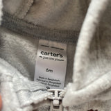 Little Moose Fleece Hoodie | 3-6 mo | Carter's