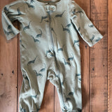 Dinosaur Zip Up Pajama | Carter's