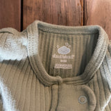 Green Ribbed Zip Up Pajama | Cloud Island