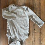 Light Blue Long Sleeve Onesie | Cloud Island