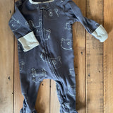 Bears & Bunnies Zip Up Pajama | Cloud Island