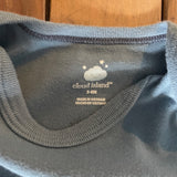 Blue Long Sleeve Onesie | Cloud Island