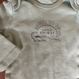 Little Optimist Long Sleeve Onesie | Carter's