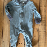 Blue Zip Up Pajama | Cloud Island