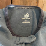Blue Zip Up Pajama | Cloud Island
