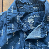 Navy Short Sleeve Button Up | Wonder Nation