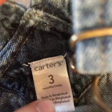Denim Overalls | 0-3 mo | Carter's