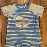 Shark Romper | 3-6 mo | Baby Essentials