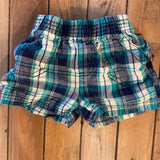 Plaid Shorts | 12-18 mo