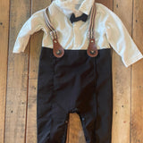 Onepiece Tuxedo Romper | 6-9 mo