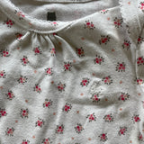Tiny Flowers Long Sleeve Onesie | Baby Gap