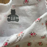 Tiny Flowers Long Sleeve Onesie | Baby Gap