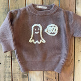 Knit Boo Sweater | 6-9 mo