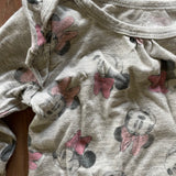 Flutter Shoulder Minnie Mouse Long Sleeve Onesie | Disney