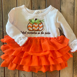 Cutest Pumpkin at the Patch Dress | 6-9 mo | Little Wishes