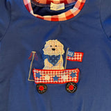 4th Of July Romper | 6-9 mo