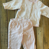 Pink Reversible Sweat Suit | 6-9 mo