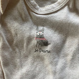 Je Taime Onesie | newborn | Small Story