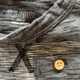 Black Striped Tee | Old Navy