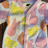 Hoppy Easter Snap Up Pajama | 0-3 mo | Monica + Andy
