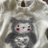 Fuzzy Owl Sweater | newborn | Carter's