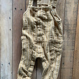 Beige Muslin Overalls | Cat & Jack
