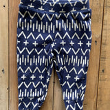 Navy Print Pants | Cloud Island