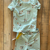 Rocketman Satin Pajama Set | Shein