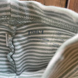 Rib Gray Stripe Pants | 3-6 mo | Pact