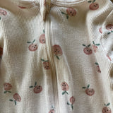 Apple a Day Zip Up Pajama | 0-3 mo | Gerber