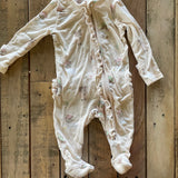 Bedtime Bear Zip Up Pajama | 0-3 mo | Angel Dear