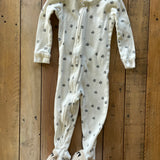 Paw Print Double-Zip Up Pajamas | Carter's