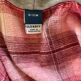Pink Flannel Hoodie | Old Navy