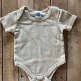 Plain Beige Onesie | 0-3 mo | Little Lad
