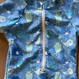 Under the Sea Zip Up Swim Romper