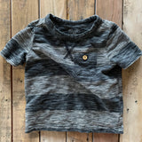 Black Stripes Tee | 12-18 mo | Old Navy