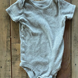 Plain Grey Onesie | 12-18 mo | Carter's