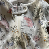 Little Animals Zip Up Pajama | newborn | Carter's